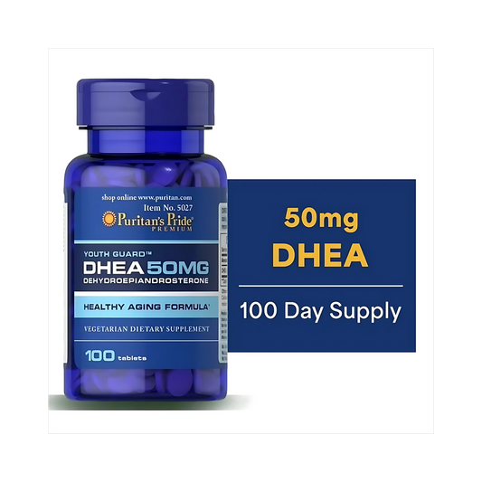 Puritan's Pride DHEA 50 mg DEHYDROEPIANDROSTERONE Tabs