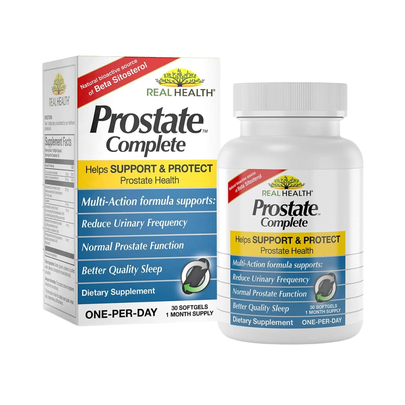 Real Health Prostate Complete Support 30 Softgels