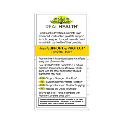 Real Health Prostate Complete Support 30 Softgels