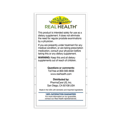 Real Health Prostate Complete Support 30 Softgels