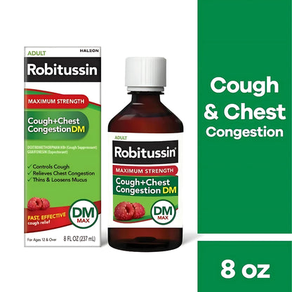 Haleon Robitussin Cough Syrup Maximum Strength 118 ml