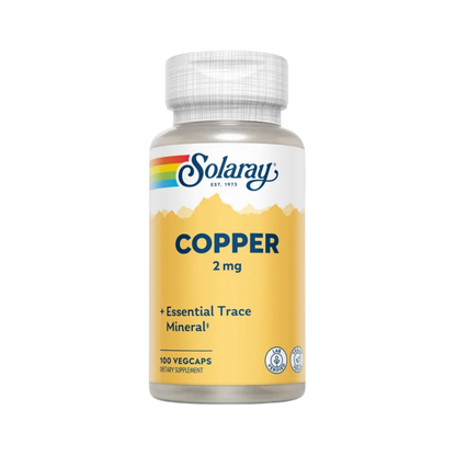 Solaray Copper 2 mg 100 Veg Caps