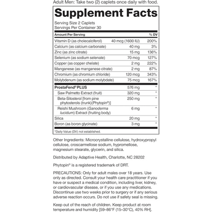 Super Beta Prostate Advanced + Saw Palmetto 60 Caplets