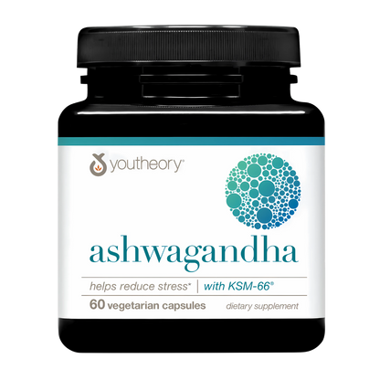 Youtheory Ashwagandha 1000mg 180 Capsules