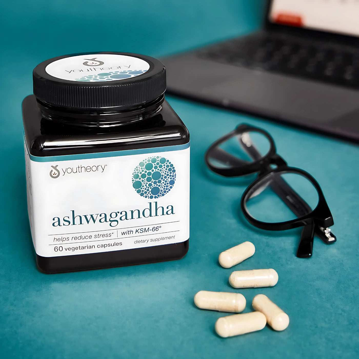 Youtheory Ashwagandha 1000mg 180 Capsules