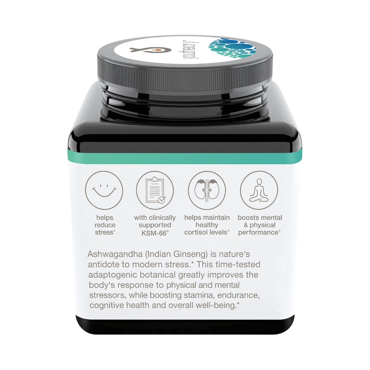 Youtheory Ashwagandha 1000mg 180 Capsules