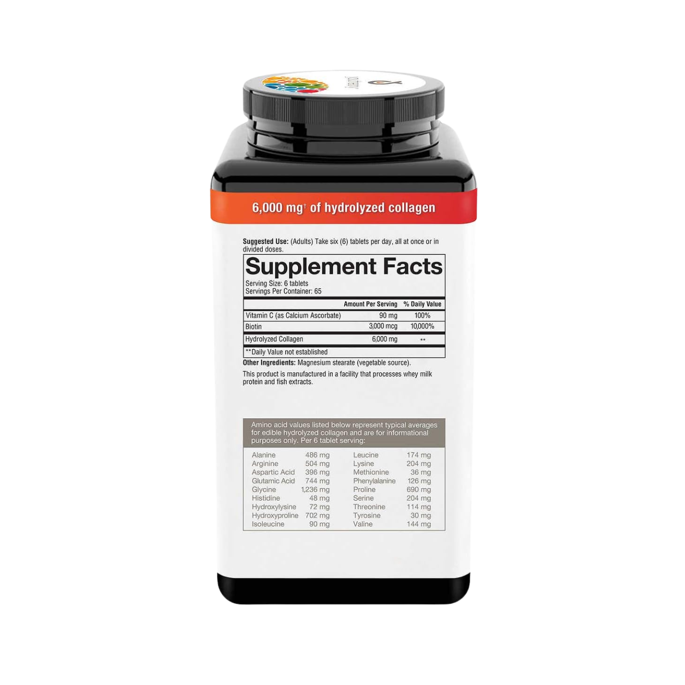 Youtheory Collagen 1, 2 and 3 + Biotin 390 Tablets