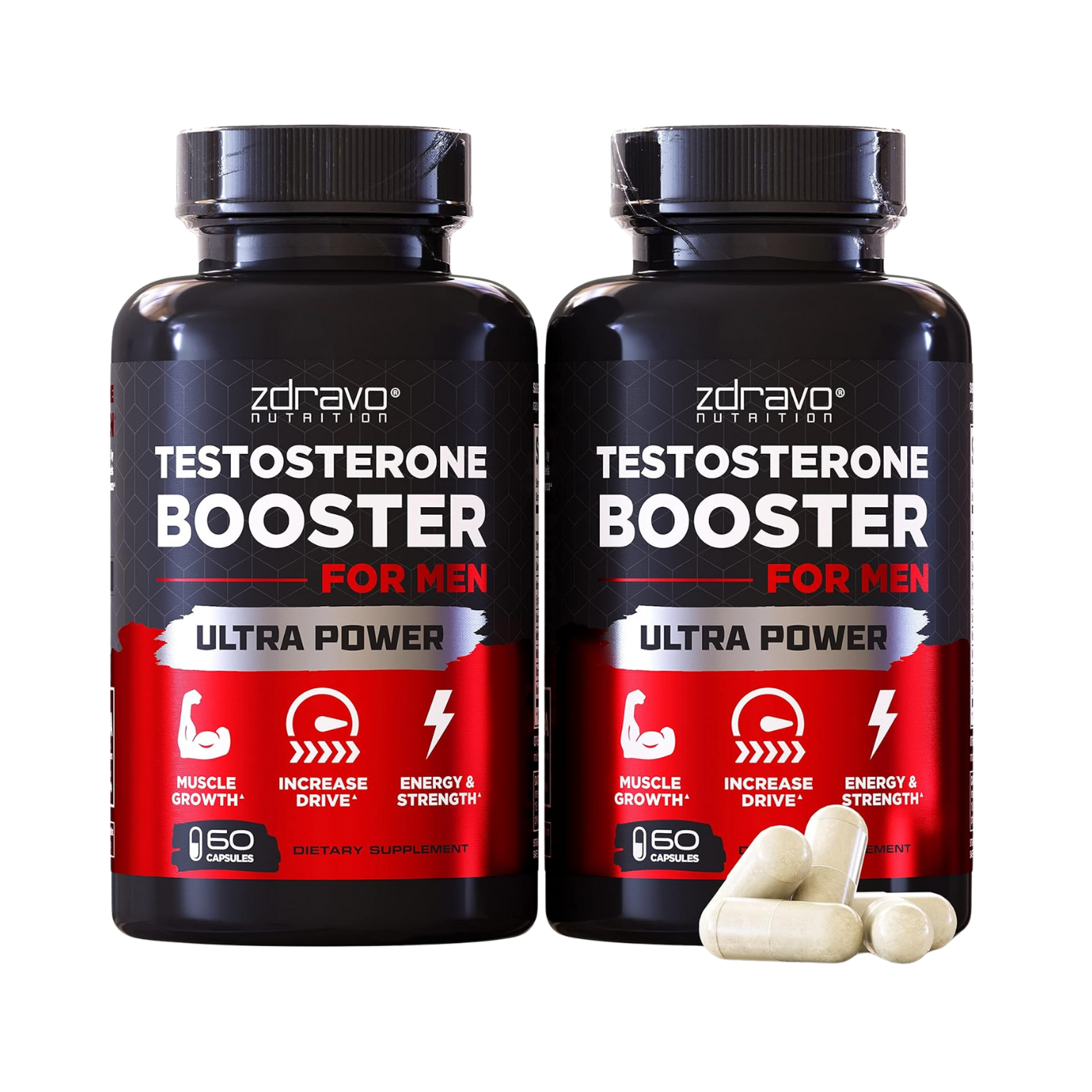 Zdravo Nutrition Testosterone Booster (60, 120 capsules)