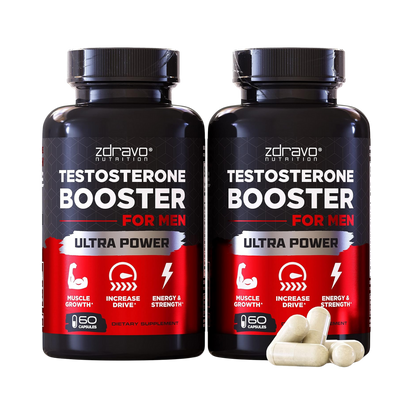Zdravo Nutrition Testosterone Booster (60, 120 capsules)